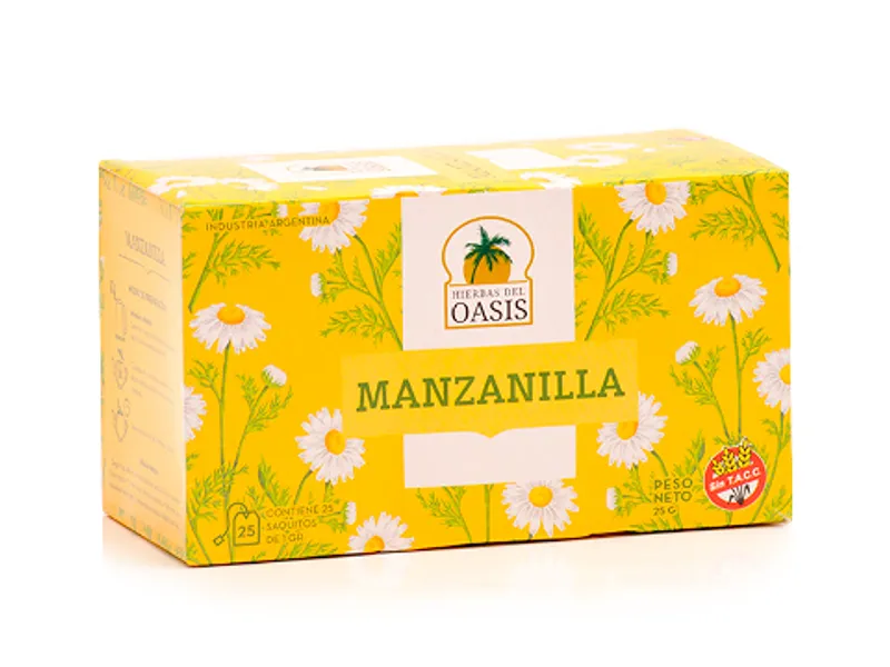 Foto de Oasis Te Manzanilla X 25 Saq.