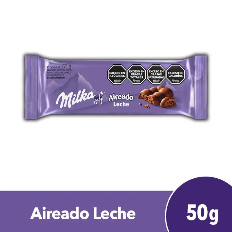 Foto de Milka Leche Aireado 110gr