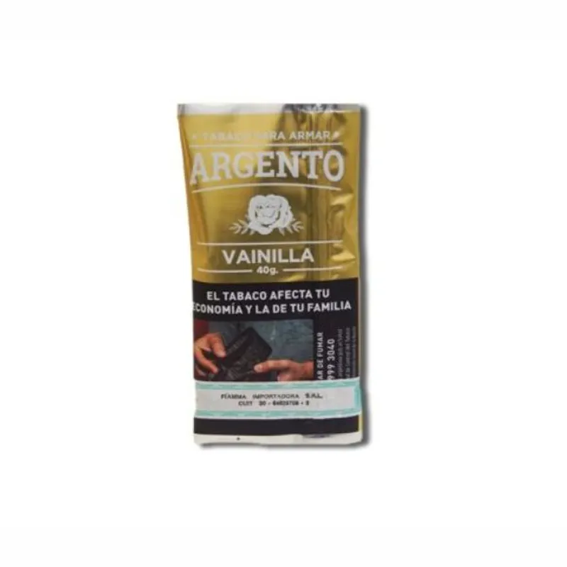 Foto de Tabaco Argento Corte Fino-vainilla 40gr